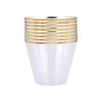 9oz. Gold Plastic Cups, 8ct. by Celebrate It™