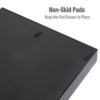 Mind Reader Anchor Collection Black 2-Drawer Single Serve Coffee Pod Drawer