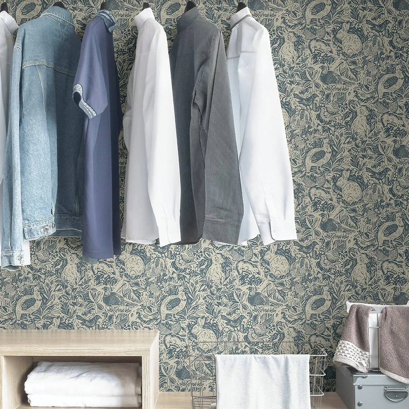 Wallpops Blue Terrene Peel & Stick Wallpaper