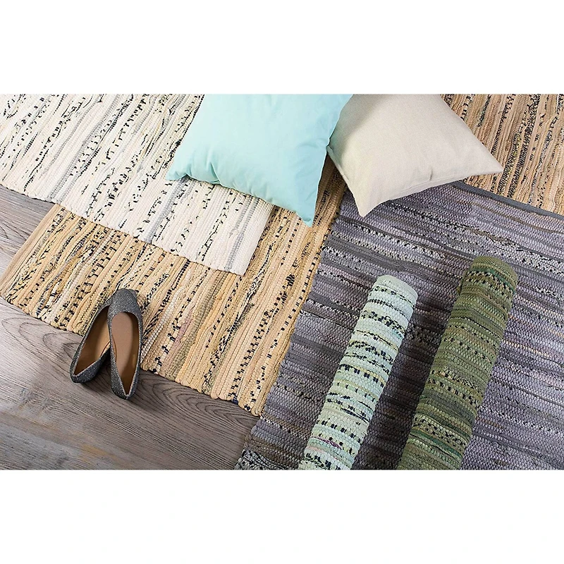 DII® Multi Mint Rag Rug, 20" x 31.5"