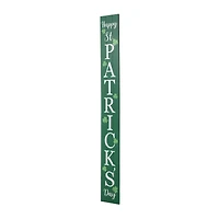 Glitzhome® 60'' Wooden ''Happy St. Patrick's Day'' Porch Sign