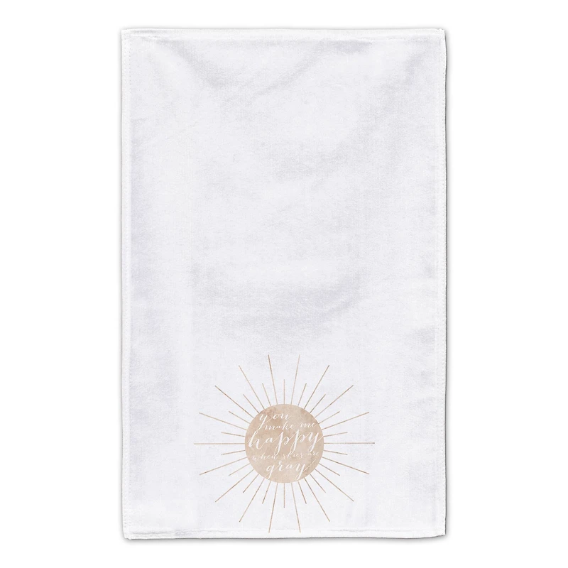 You Make Me Happy Tea Towel Set