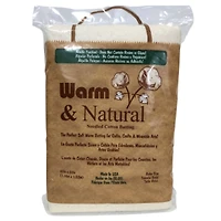Warm & Natural® 45" x 60" Pre-Cut Baby Cotton Batting