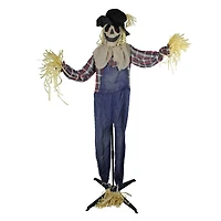5.5ft. Lighted LED Animated Halloween Scarecrow