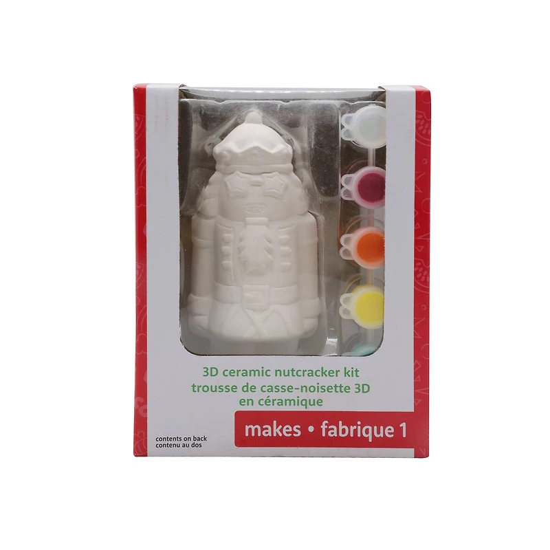 3D Ceramic Nutcracker Kit by Creatology™