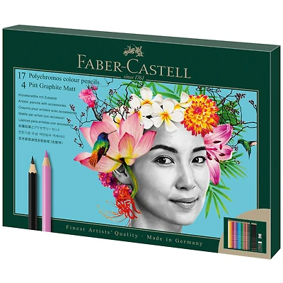 Faber-Castell Polychromos & Graphite Matte Gift Set