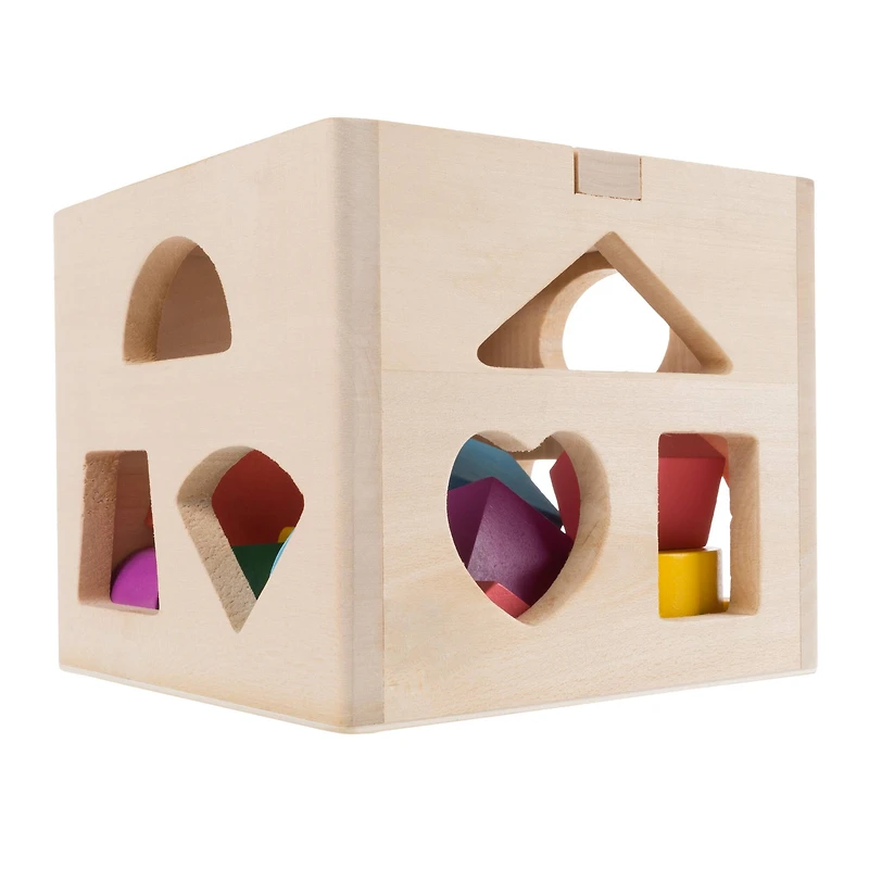 Toy Time Classic Toddler Wooden Shape Sorter