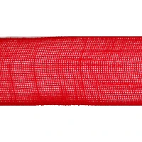 2.5" x 25ft. Faux Burlap Wired Ribbon by Celebrate It™