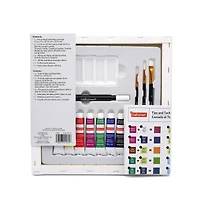 11" x 11" Crow in Graveyard Canvas Painting Kit by Craft Smart®