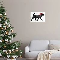 Stupell Industries Feliz Naughty Dog Funny Pet Wall Plaque Art