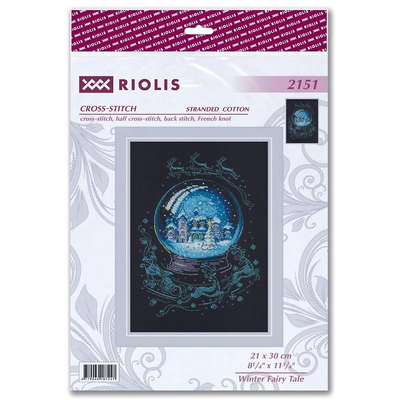 RIOLIS Winter Fairy Tale Counted Cross Stitch Kit 