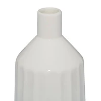 Set of 2 Blue Dolomite Coastal Vase, 16", 14"