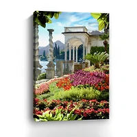 Lumaprints Giardino sul Lago No.4 Canvas Wall Art