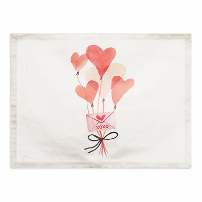 Valentine's Balloon Note Placemat