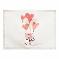 Valentine's Balloon Note Placemat