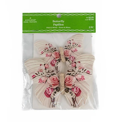 Pink & White Butterfly Set by Ashland®