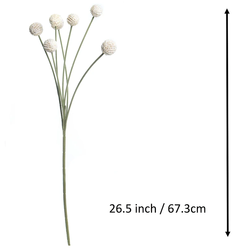 White Billy Ball Stem by Ashland®