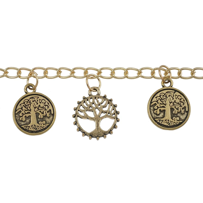 Antique Gold Tree of Life Metal Charms by Bead Landing™