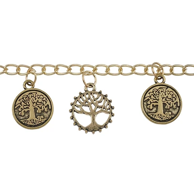 Antique Gold Tree of Life Metal Charms by Bead Landing™