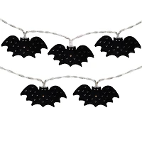 10ct. Warm White LED Halloween Bat Fairy Lights