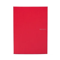 Fabriano® EcoQua Red Raspberry Grid Notepad, A4