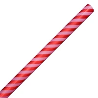 30" x 24ft. Pink & Red Stripe Foil Gift Wrap by Celebrate It™
