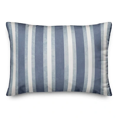 Blue Stripes 14" x 20" Indoor / Outdoor Pillow
