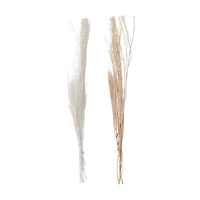 Tan & White Pigeon Pea Foliage Bundle Set