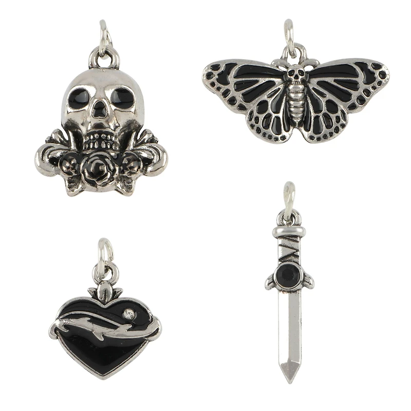Found Objects Skull Charm Set by Bead Landing™