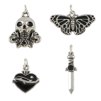 Found Objects Skull Charm Set by Bead Landing™