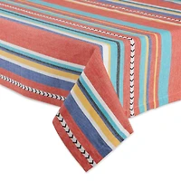 Verano Stripe Tablecloth 52" x 52"