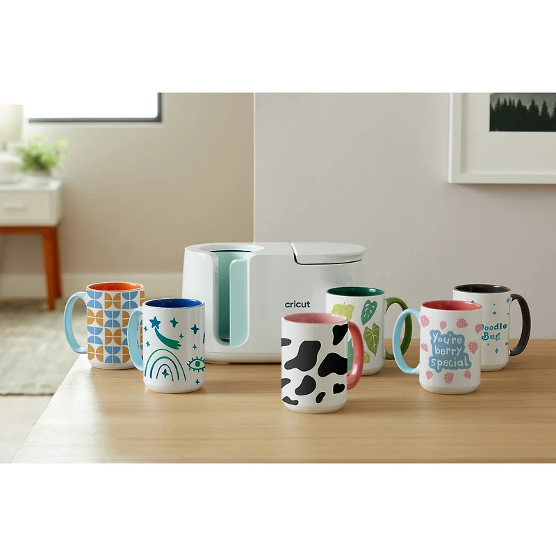 Cricut® Blank Beveled Ceramic Mug
