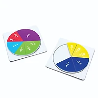 Junior Learning® Fraction Segments Magnetic Activities Learning Set