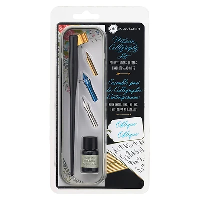 Manuscript Modern Oblique Calligraphy Set