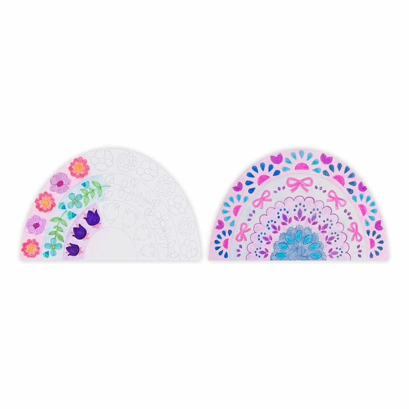 VIVID by Brea Reese® Rainbow Mixed Media Coloring Pad