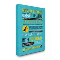 Stupell Industries One Of A Kind Inspirational Design