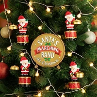 Mr. Christmas 6" Animated Santas Marching Band