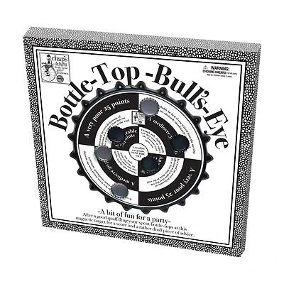 Bottle-Top Bull's-Eye Game