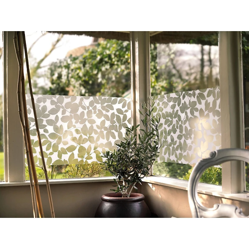 Brewster Leaf Static Window Film