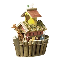 12.5" Noah's Ark Birdhouse
