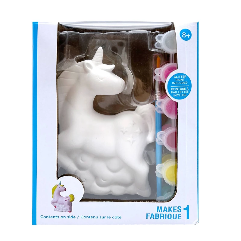 Paint Your Own 3D Ceramic Unicorn Kit by Creatology™