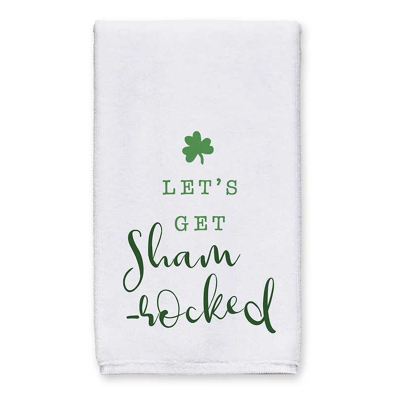 Lets Get Shamrocked Tea Towel Set of 2