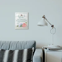 Stupell Industries Local Market Wooden Wall Plaque