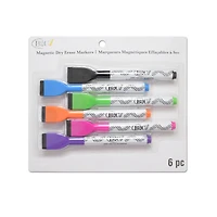 12 Packs: 6 ct. (72 total) Magnetic Dry Erase Markers by B2C™