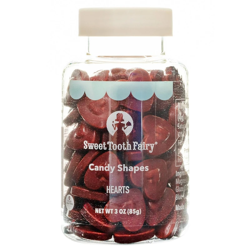 Sweet Tooth Fairy® Red Jumbo Heart Candy Shapes