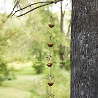 68.5" Bird Branch Rain Chain