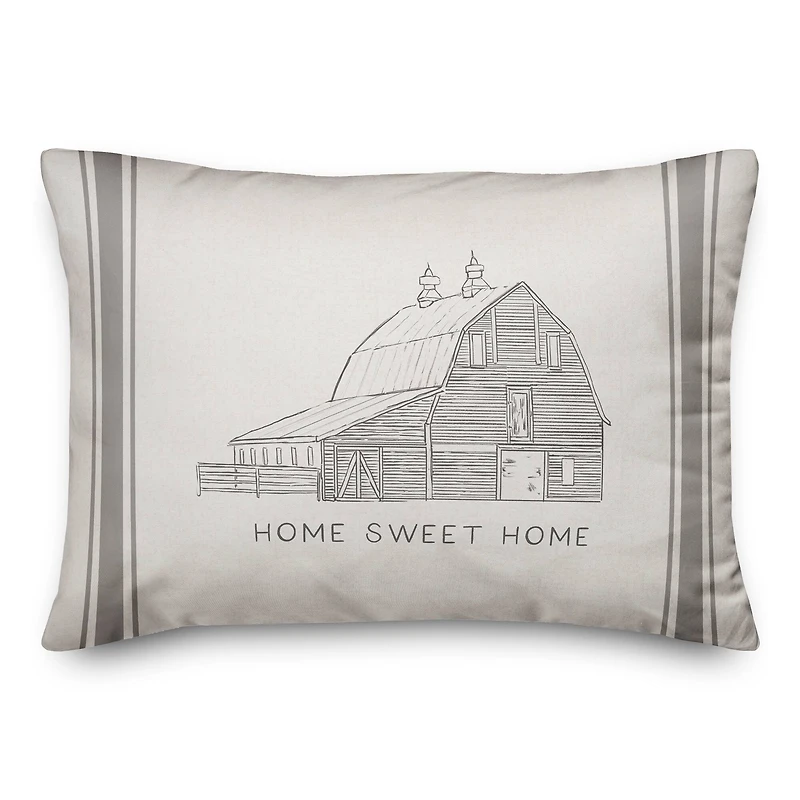 Home Sweet Home 14" x 20" Throw Pillow