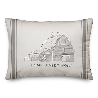 Home Sweet Home 14" x 20" Throw Pillow