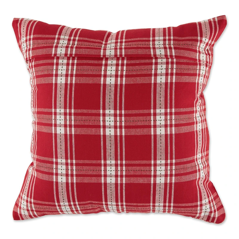 DII® Farmhouse Christmas Plaid Pillow Cover Set