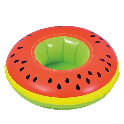 9" Watermelon Slice Inflatable Floating Drink Holder